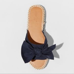 Shoes - Bow Sandal espadrilles Shoes - Bow Sandal espadrilles